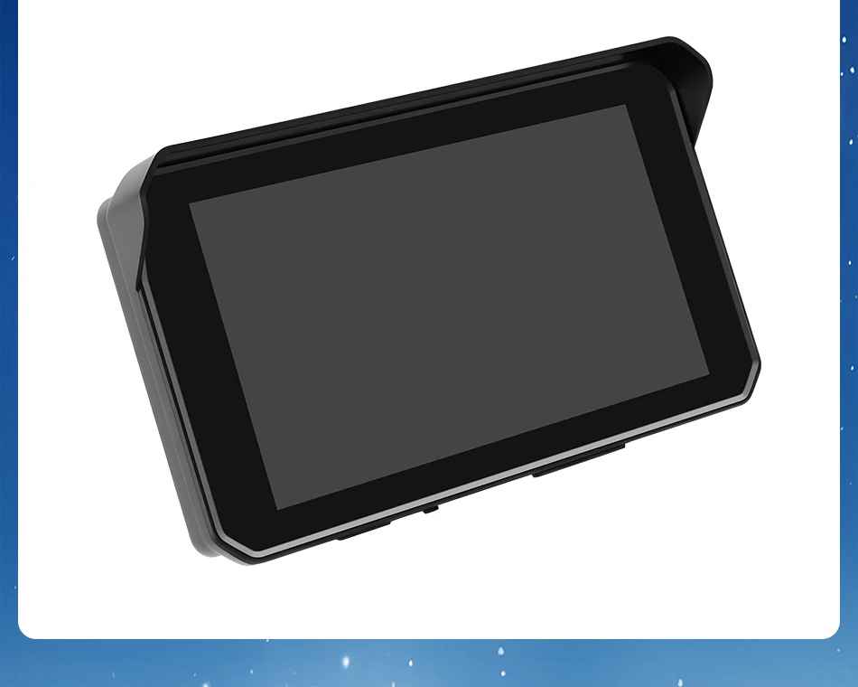 RiderAura™ Pro Motorcycle Display (CarPlay & Android Compatible)