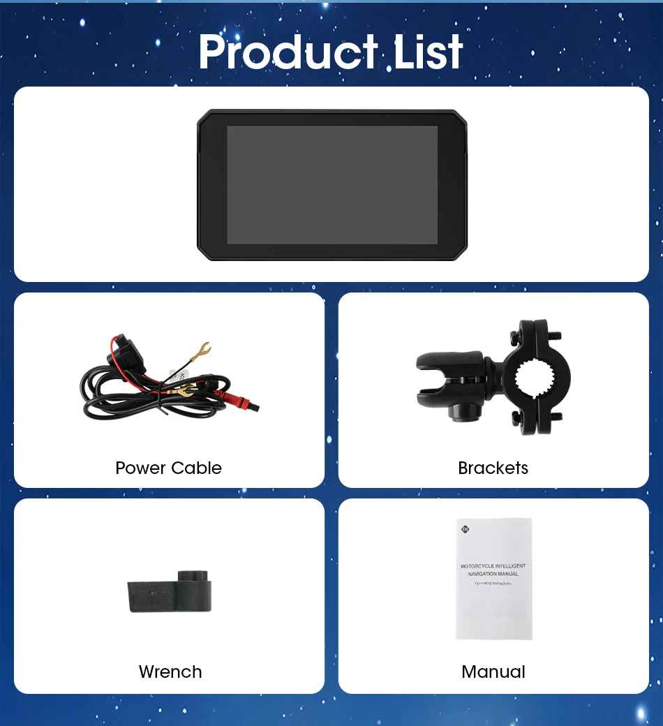 RiderAura™ Pro Motorcycle Display (CarPlay & Android Compatible)